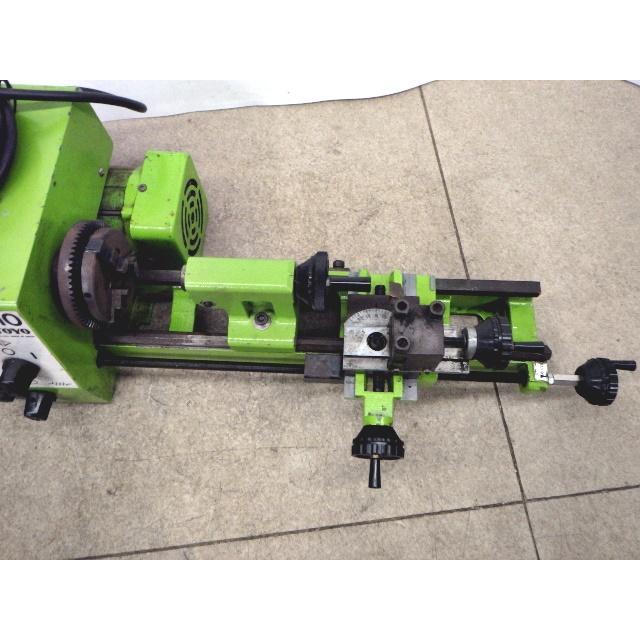 中古希少品 TOYO 卓上 小型ミニ 旋盤 ML-210 新でん : 新でん - 通販 