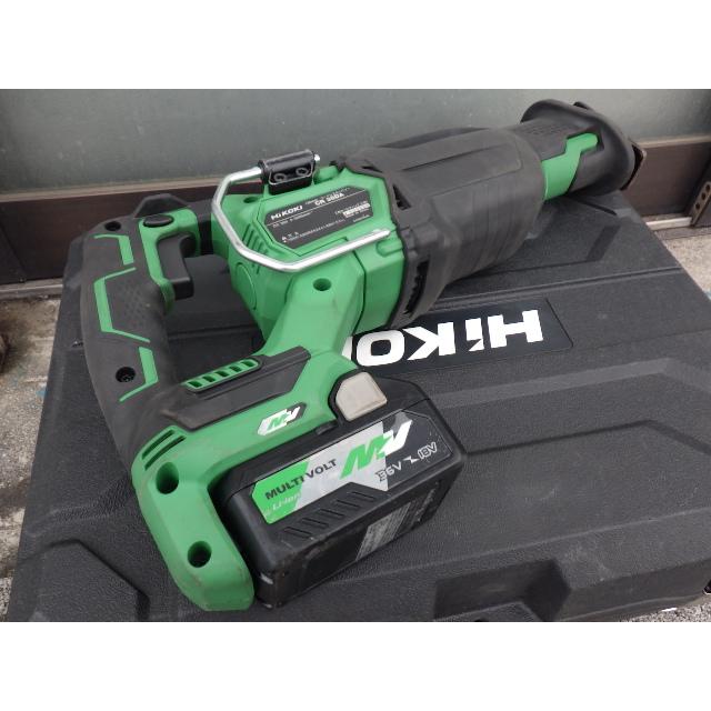 中古良品 HiKOKI(日立工機) 36Vコードレスセーバーソー CR36DA 刃付 新 