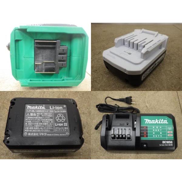 中古 マキタ makita 14.4V充電式ドリルドライバ MDF347D 新でん : 新で 