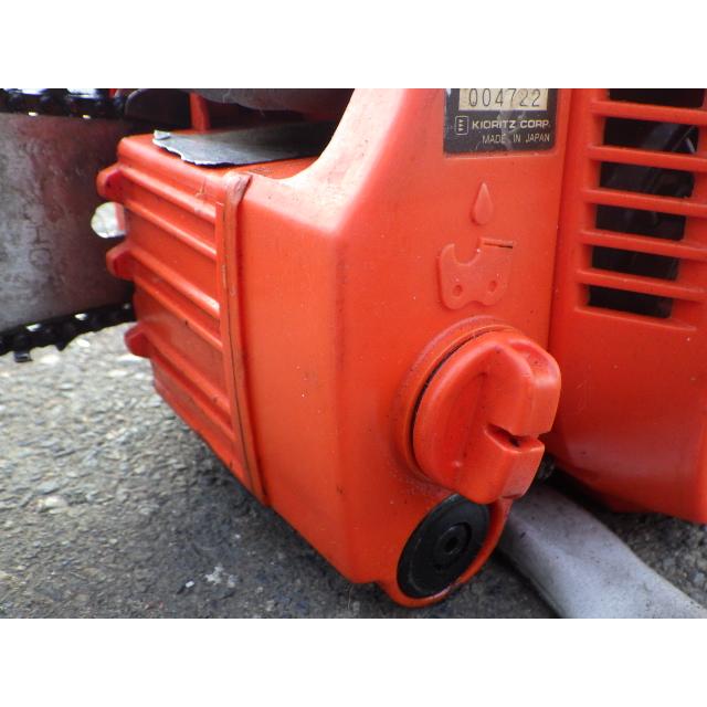 中古 共立エコー 35.8cc エンジンチェーンソー V3700 ガイドバー35cm 