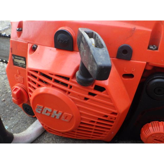 中古 共立エコー 35.8cc エンジンチェーンソー V3700 ガイドバー35cm 