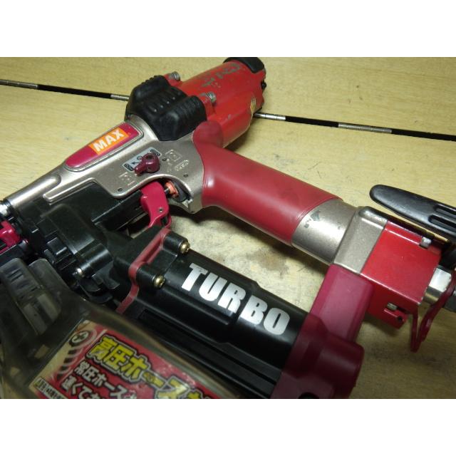 中古 マックス MAX 高圧ターボドライバー HV-R41G1 現状 新でん : 新で 