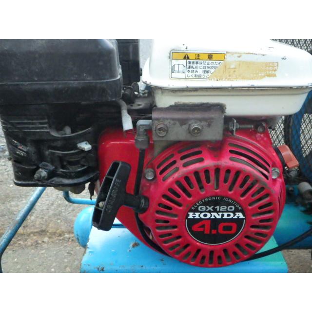 美meiji GE-220S エンジンコンプレッサー 中古美品 説明書付き 【ハンズクラフト宜野湾店】 軽便式エンジンコンプレッサ：GEシリーズ｜空気圧縮機・関連機器｜株式