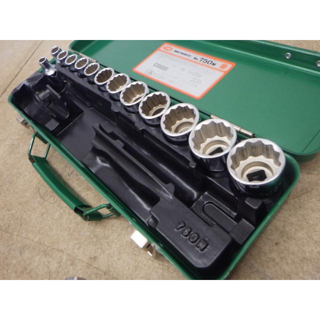 中古工具　ソケットレンチセット　TONE 中古 TONE ソケットレンチセット No.750M 新でん : 新でん - 通販