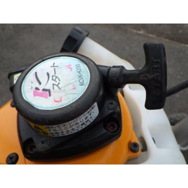 中古 リョービ/京セラ 混合ガソリン 耕運機 RCVK-4200 新でん : 新でん 