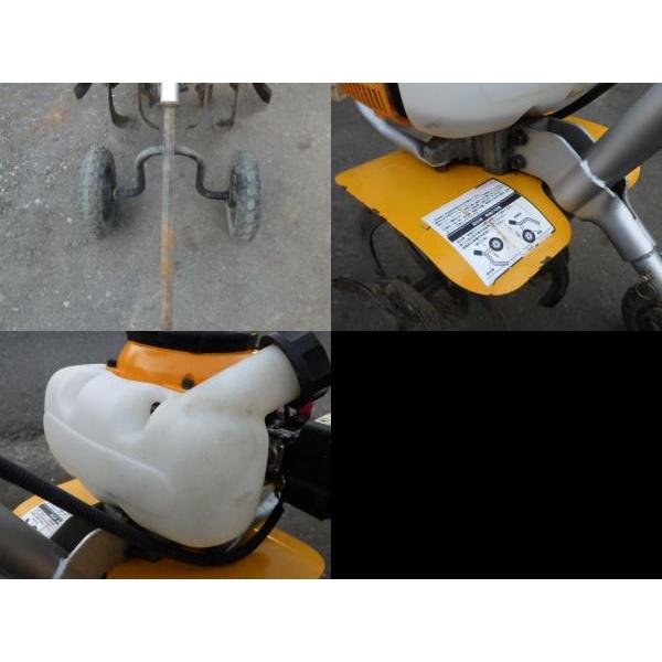 中古 リョービ/京セラ 混合ガソリン 耕運機 RCVK-4200 新でん : 新でん 