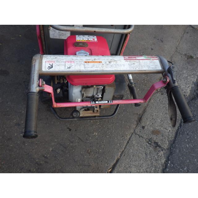 中古ジャンク扱い エンジン式運搬車 新ダイワ SCR250 クローラー交換