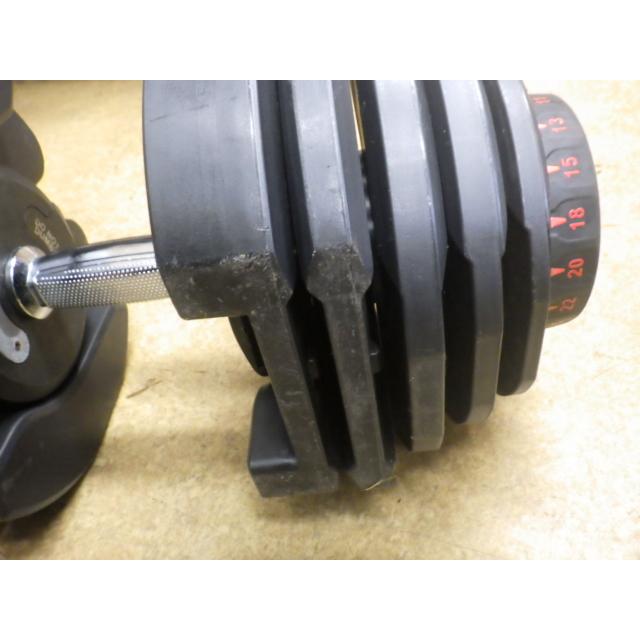 中古可変式ダンベル 40kg 2個セット鉄アレイ アジャスタブルダンベル 中古 ダンベル 可変式 40kg アジャスタブルダンベル 筋トレ クイック