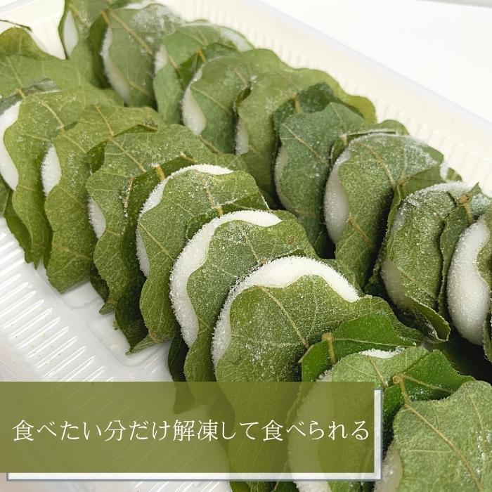 徳用 柏もち 20個入 冷凍 季節限定 かしわもち かしわ餅 和菓子 子供の
