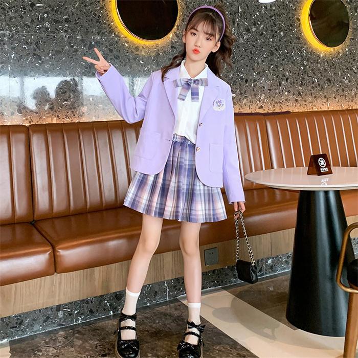 希望者のみラッピング無料 入学式 スーツ 女の子 卒園式 卒業式 スーツ 女の子 小学生 大きいサイズ ゆったりサイズ かっこいい スーツ ブレザー サイズ 1cm Www We Job Com
