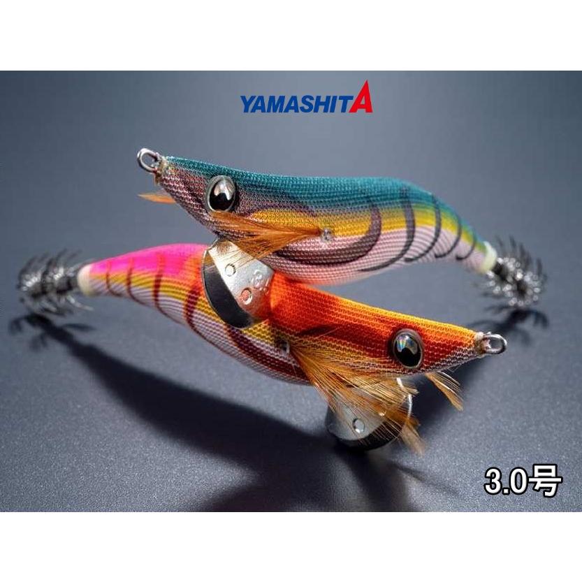 YAMASHITA（ヤマシタ） エギ王LIVE 3.0号 カクテルオレンジ 軍艦