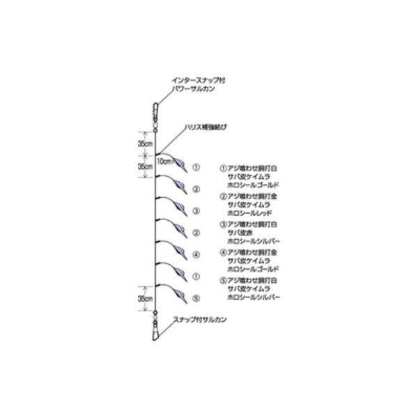 市場 喰わせサビキ サビキ 釣り 仕掛け ハヤブサ 船極 Ss424 タテ釣りスペシャル ホロフラッシュmixamp サバ皮 7本鈎 6 4 6 5号 青物 底物 Hayabusa Materialworldblog Com