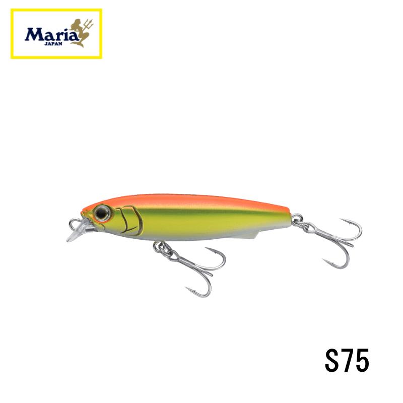 Maria マリア サウザー S75 15g 各色 75mm フラペン ヤマシタ ヤマリア