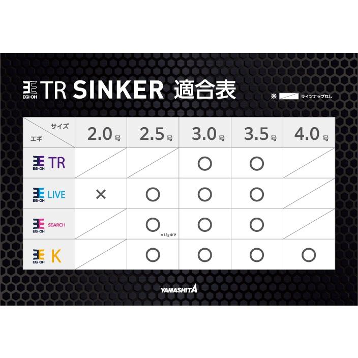 YAMASHITA（ヤマシタ） (数量限定) エギ王 TRシンカー ヤマリア エギ