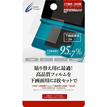 プレジールCYBER・液晶保護フィルム[キズ修復タイプ](3DS用)(未使用品)