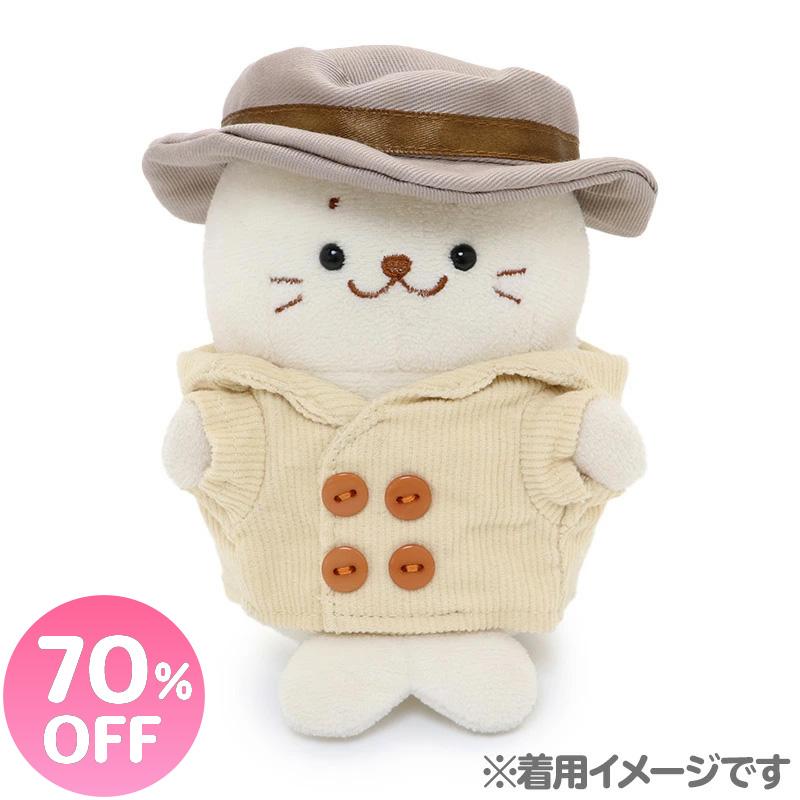 Mother garden セールSALE ついてきちゃう しろたん マスコット 着せ  