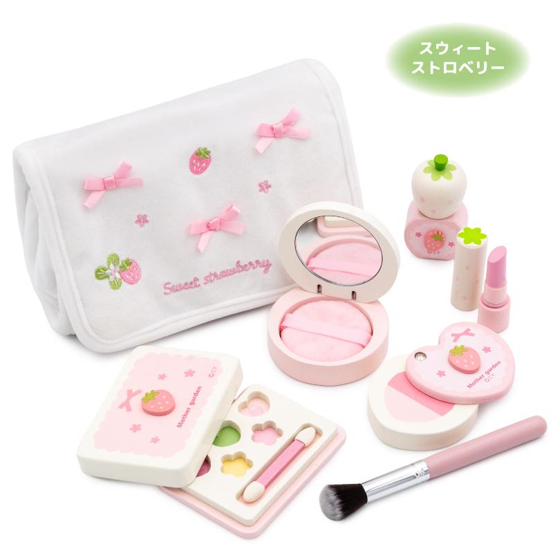 コスメセット♡R出品 スウィートストロベリー メイクポーチセット / Mother garden | 【通販