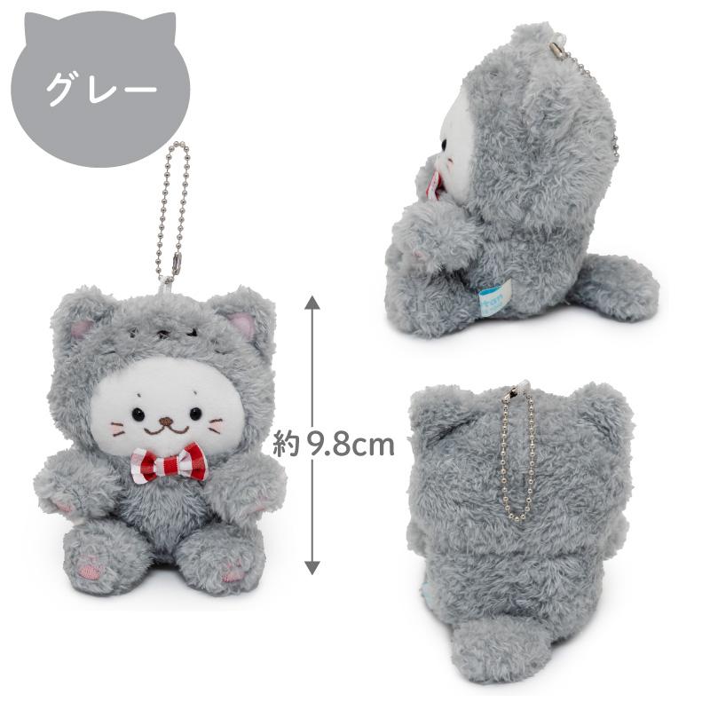 Mother garden（マザーガーデン） しろたん 猫キーホルダー 単品 三毛