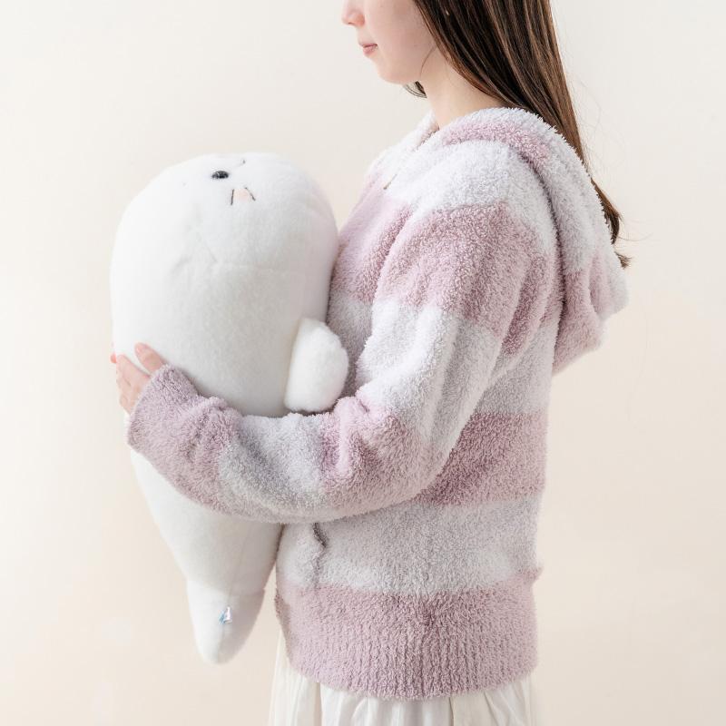 Mother garden（マザーガーデン） しろたん ほわほわ抱き枕 55cm 抱き