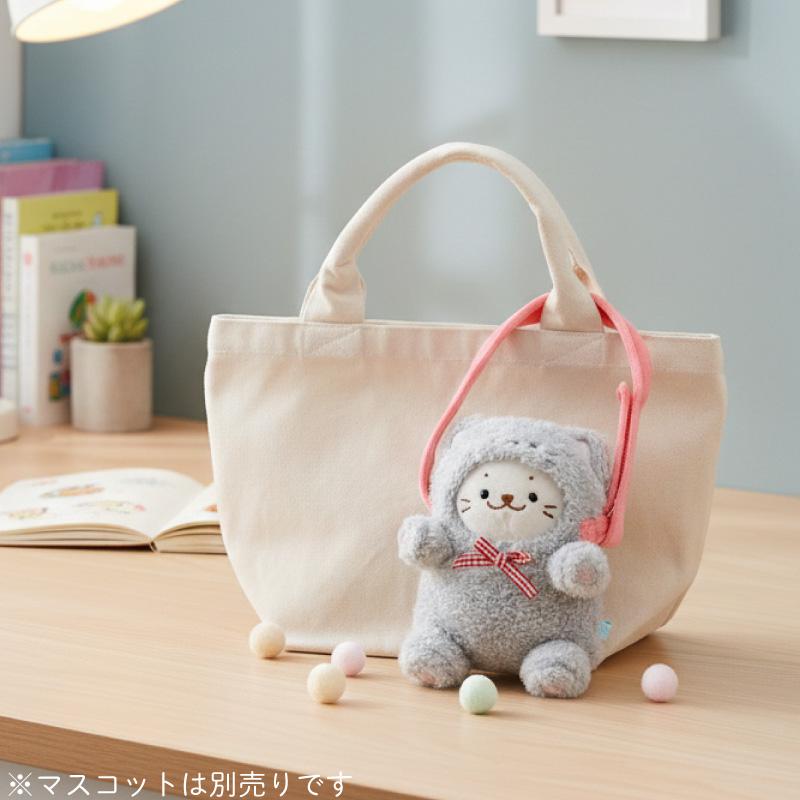 ついてきちゃうしろたん マスコット 着せ替え服 専用ショルダー付き 猫カバー 単品 〔三毛 グレー ハチワレ 黒〕 ついたん ぬいぐるみ ぬい撮り | Mother garden | 12
