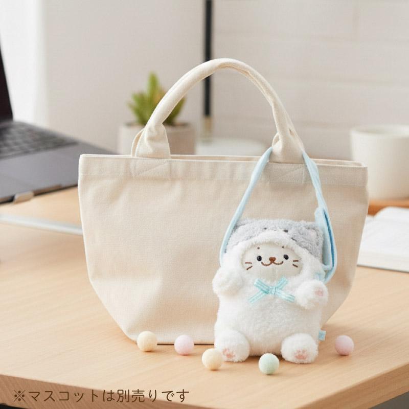 ついてきちゃうしろたん マスコット 着せ替え服 専用ショルダー付き 猫カバー 単品 〔三毛 グレー ハチワレ 黒〕 ついたん ぬいぐるみ ぬい撮り | Mother garden | 16
