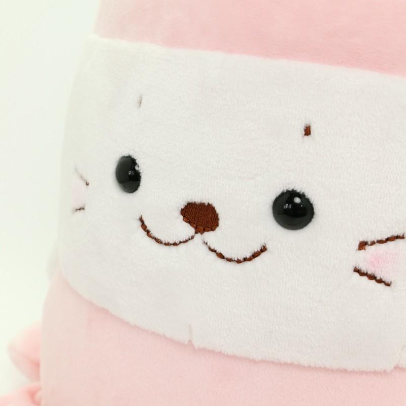 しろたん おすわり ぬいぐるみ ダイオウイカ 35cm 抱き枕 抱きまくら 抱きぐるみ マスコット お座りぬいぐるみ 深海魚 マザーガーデン 通販 Paypayモール