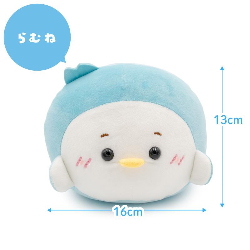 しろたん えだまめ仲良し ぬいぐるみ 55cm 大きい ぬいぐるみ 癒しグッズ 癒し 抱き人形 抱き枕 抱きぐるみ キャラクター らっこいぬ らむねの画像