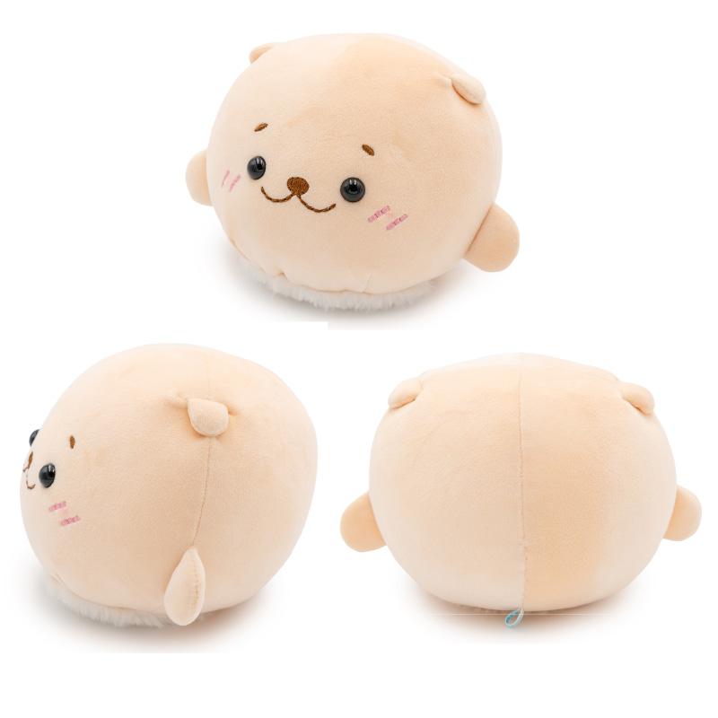 しろたん えだまめ仲良し ぬいぐるみ 55cm 大きい ぬいぐるみ 癒しグッズ 癒し 抱き人形 抱き枕 抱きぐるみ キャラクター らっこいぬ らむねの画像