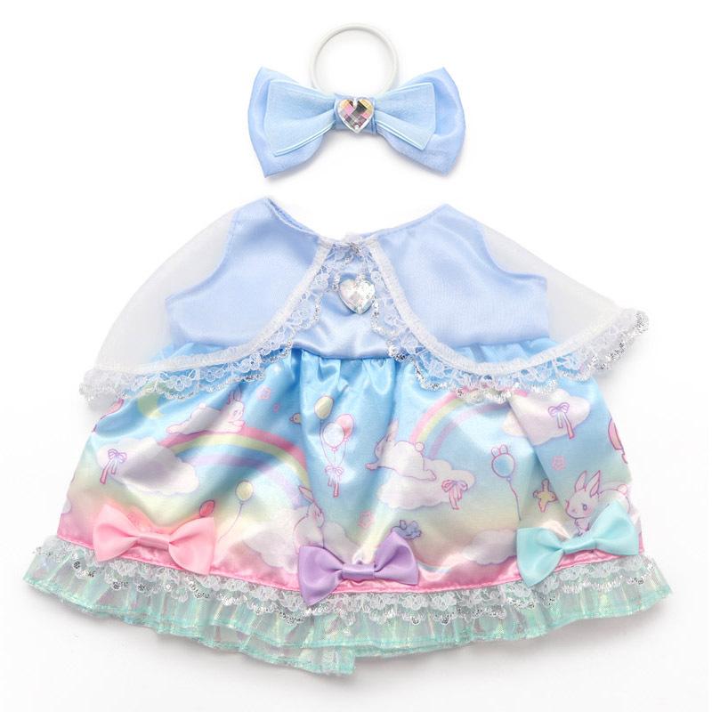 ぬいぐるみ 服 うさもも Mサイズ 着せ替え 洋服 空のうさぎドレス きせかえ 人形 お洋服 ぬい撮り ぬいどり コスチューム 衣装 メール便可 マザーガーデン 通販 Paypayモール