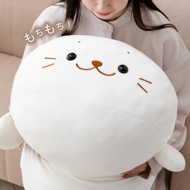 Mother garden しろたん ふわもち 抱き枕 ぬいぐるみ 大 85cm Mother garden しろたん ふわもち 抱き枕 ぬいぐるみ 大 85cm