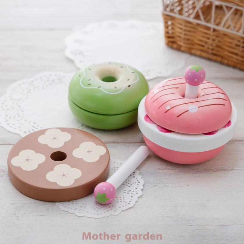 Mother garden（マザーガーデン） おままごと パン 木製 ストロベリー 