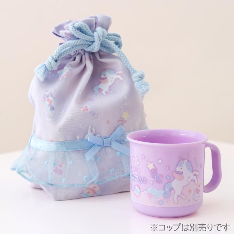 Mother garden（マザーガーデン） ユニコーン コップ巾着 ファンシー柄