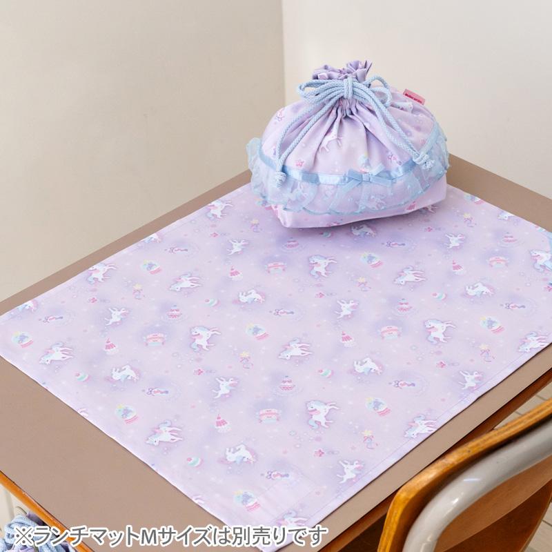 Mother garden（マザーガーデン） ユニコーン ランチ巾着 ファンシー柄