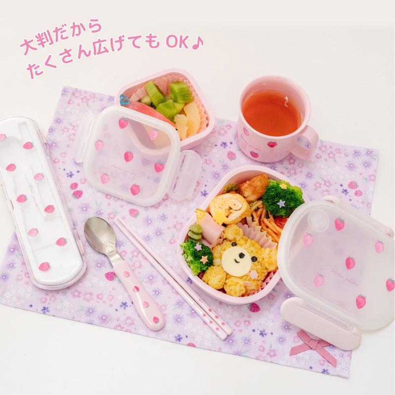 Mother garden（マザーガーデン） 野いちご ランチマット Mサイズ 小花