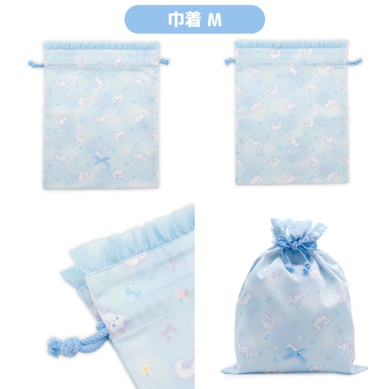 Mother garden（マザーガーデン） 学童 布バッグ ＆ 巾着 4点セット