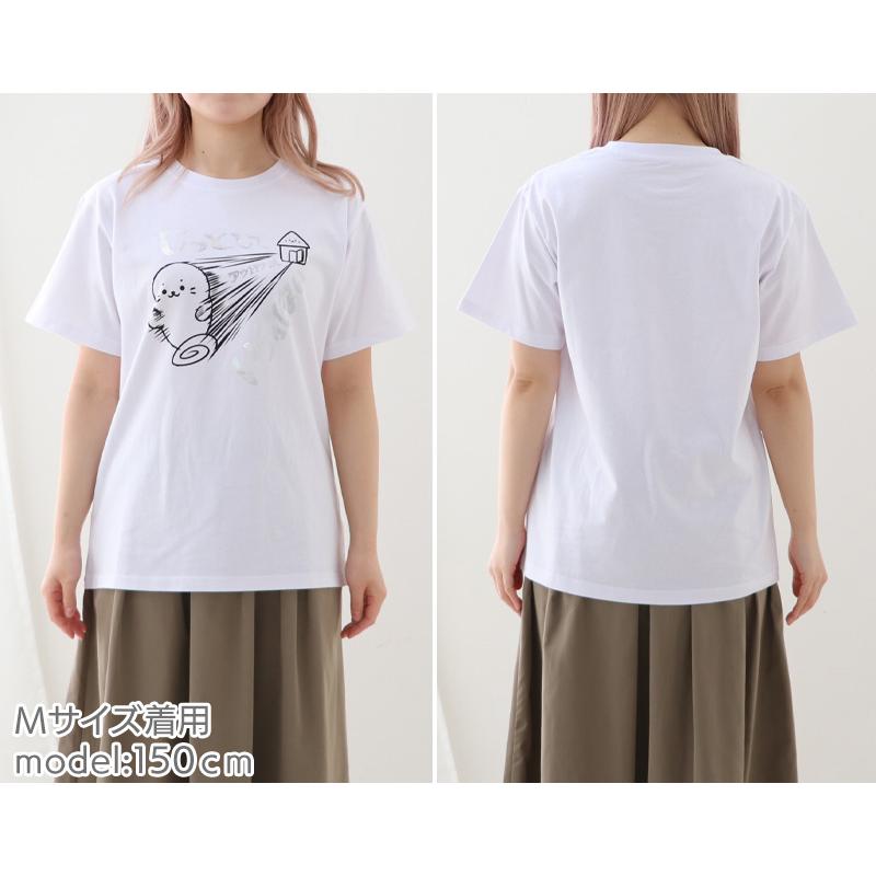 Mother garden Tシャツ 半袖 しろたん アウトドア派 白色 S M L Mother garden Tシャツ 半袖 しろたん アウトドア派 白色 S M L