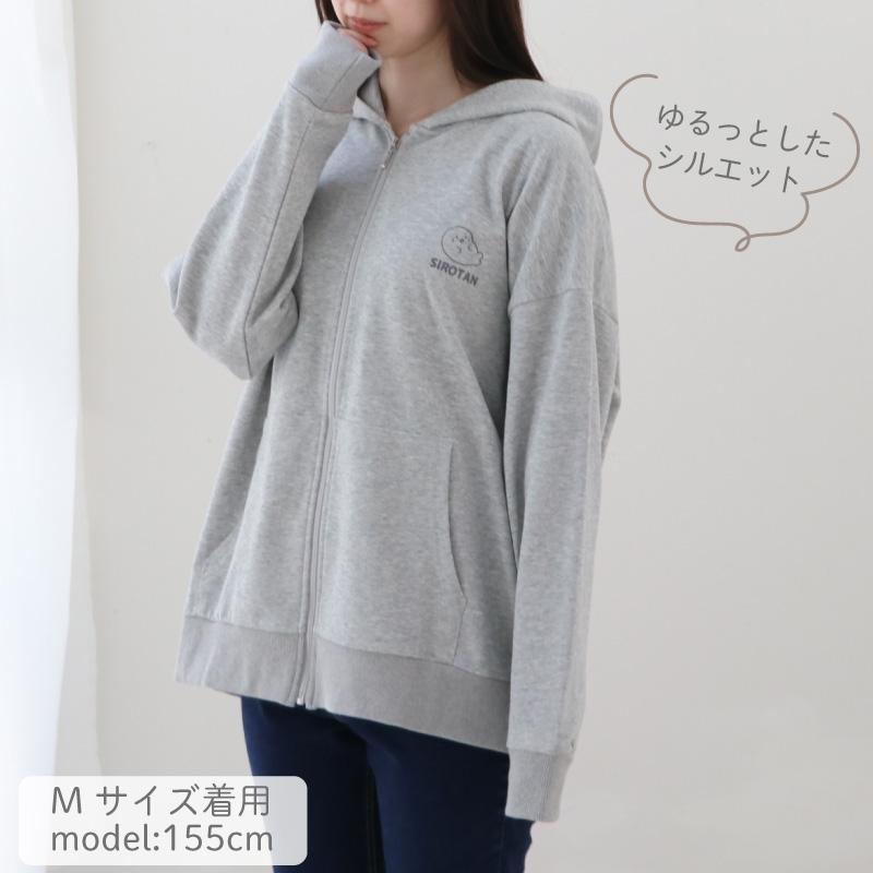 Mother garden ジップパーカー つみつみ しろたん S M L XL Mother garden ジップパーカー つみつみ しろたん S M L XL