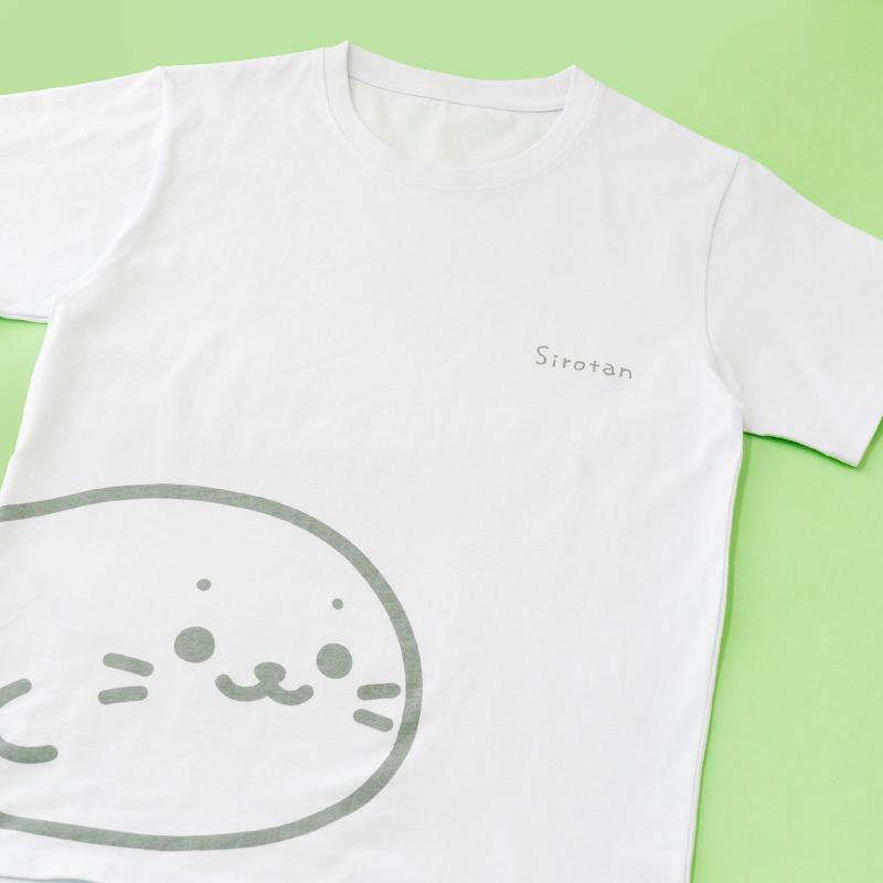 Mother garden（マザーガーデン） しろたん Tシャツ 半袖 〔前後で