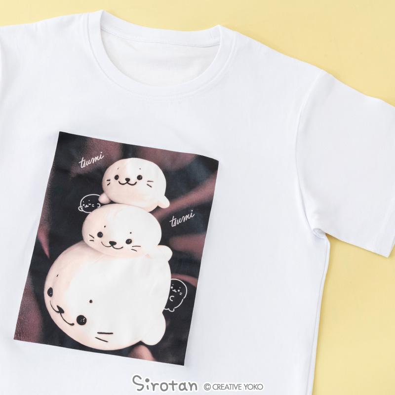 Mother garden（マザーガーデン） しろたん Tシャツ 半袖 レディース