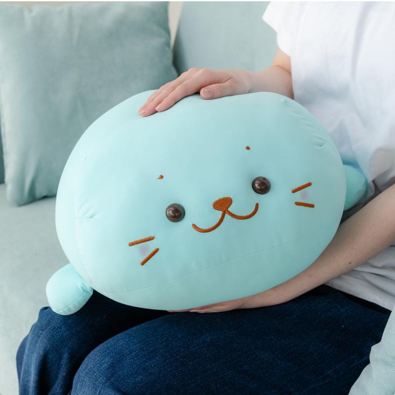 Mother garden（マザーガーデン） しろたん クール抱き枕 55cm 単品 白