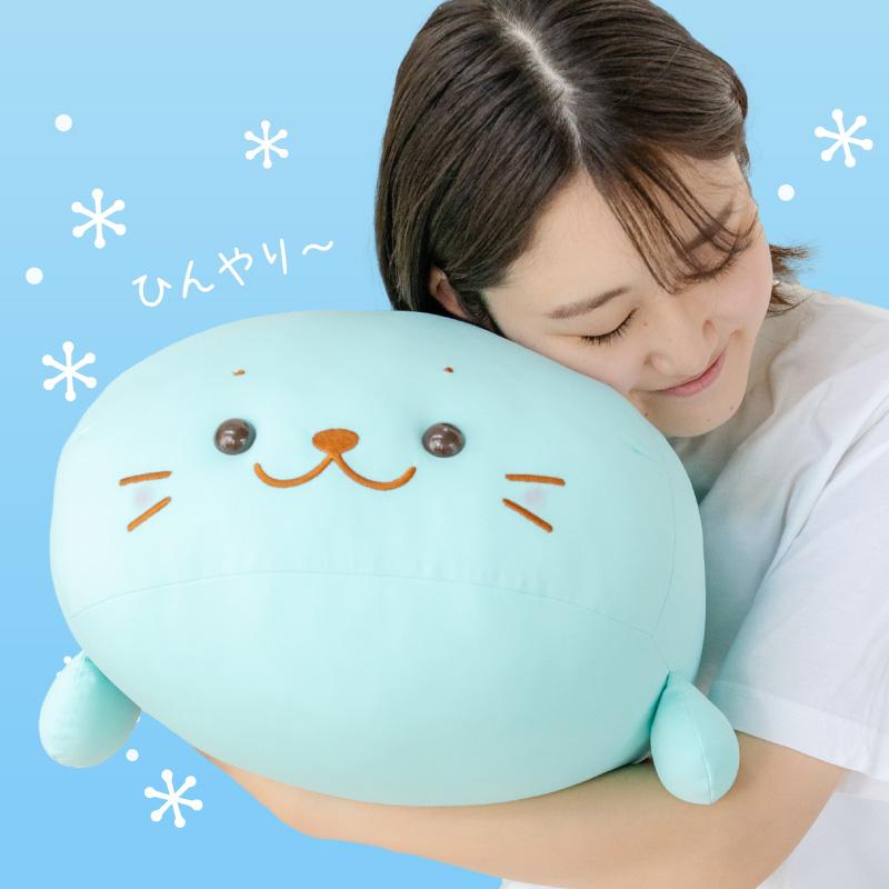 Mother garden（マザーガーデン） しろたん クール抱き枕 55cm 単品 白