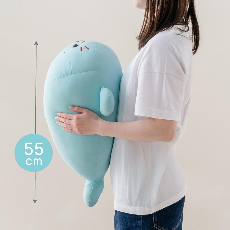 Mother garden（マザーガーデン） しろたん クール抱き枕 55cm 単品 白