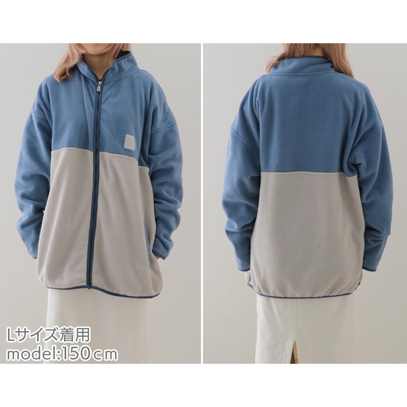 Mother garden セールSALE フリース ジャケット しろたん S M L Mother garden セールSALE フリース ジャケット しろたん S M L
