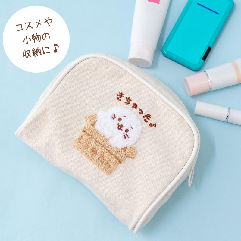 Mother garden（マザーガーデン） しろたん サガラポーチ サガラ刺繍