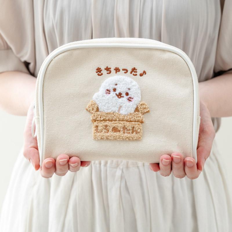 Mother garden（マザーガーデン） しろたん サガラポーチ サガラ刺繍