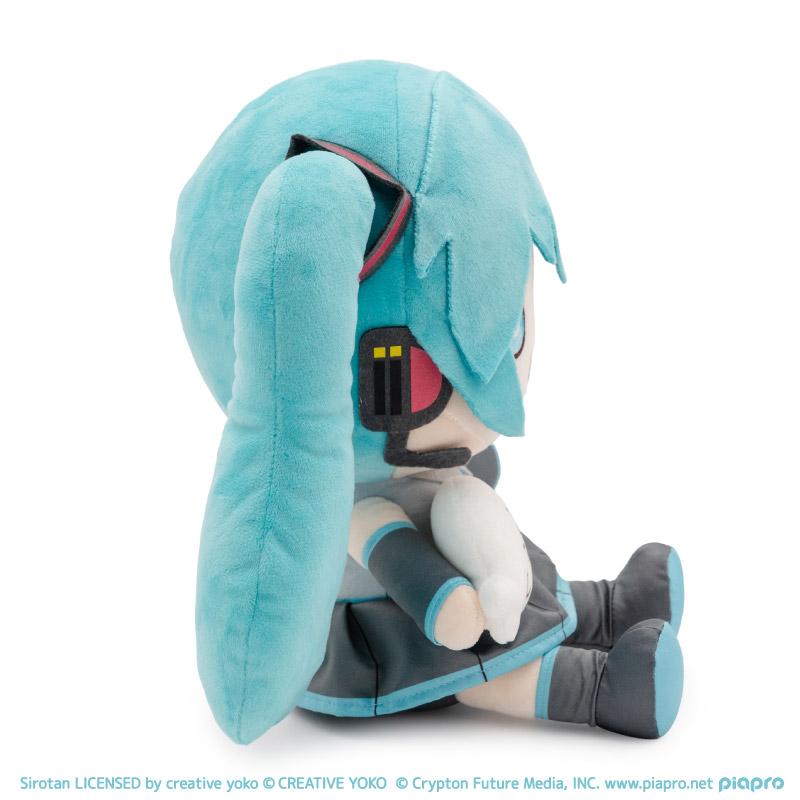 しろたん　ぬいぐるみ　マスコット　マザーガーデン Mother garden（マザーガーデン） しろたん×初音 ミク 初音ミク