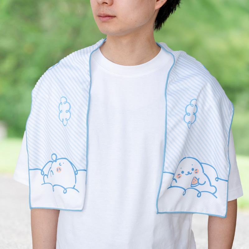 Mother garden（マザーガーデン） しろたん クールタオル 単品 雲で