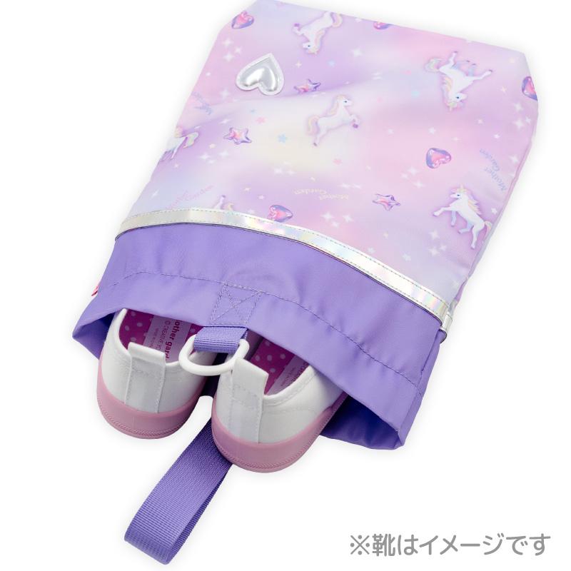Mother garden（マザーガーデン） ユニコーン シューズバッグ ぷっくり