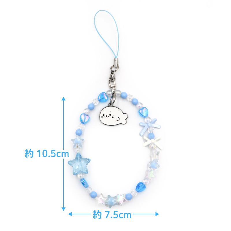 Mother garden（マザーガーデン） しろたん ビーズストラップ 単品