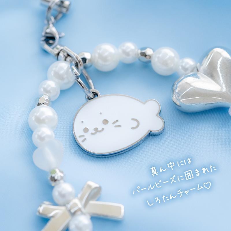 Mother garden（マザーガーデン） しろたん ビーズストラップ 単品